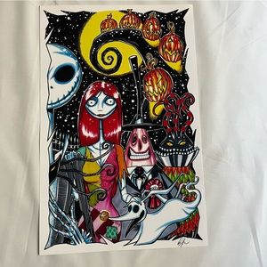 The Nightmare Before Christmas Print